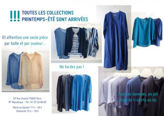 Collection Eté 2016 à la Boutique Extraordinaire